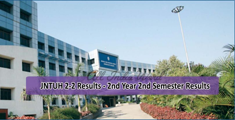 JNTUH 2-2 Results - 2nd Year 2nd Semester Results
