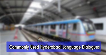 Commonly Used Hyderabadi Language Dialogues