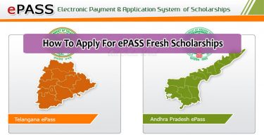 How To Apply For ePASS Fresh Scholarships