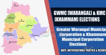 gwmc warangal and kmc khammam municipal election results